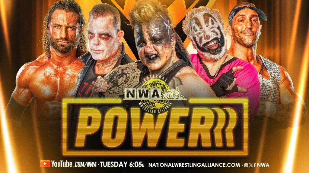 New episodes of "NWA Powerrr" premiere on Tuesdays at 6:05 P.M. Eastern on the official NWA YouTube channel (YouTube.com/NWA)!  (Photo Credit: NWA)