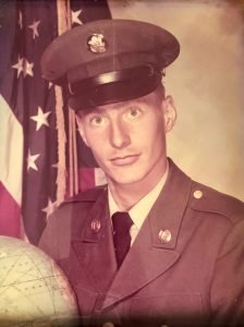 Sgt. Rick McMasters' basic training picture. (Photo Credit: Sgt. Rick McMasters)