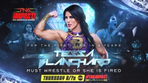 Tess Blanchard must wrestle tonight or she'll be fired! (Photo Credit: TNA Wrestling)
