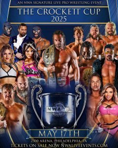 The NWA 2025 Crockett Cup takes place on May 17, 2025 at the 2300 Arena in Philadelphia, Pennsylvania. (Photo Credit: NWA)