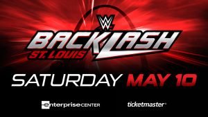 WWE Backlash will originate live from the Enterprise Center in St. Louis, Missouri on May 10. (Photo Credit: WWE)